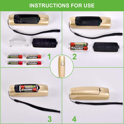 Effective Ultrasonic Dog Bark Control Device - Silent Your Dog's Barking with 20Ft Range Training Aid