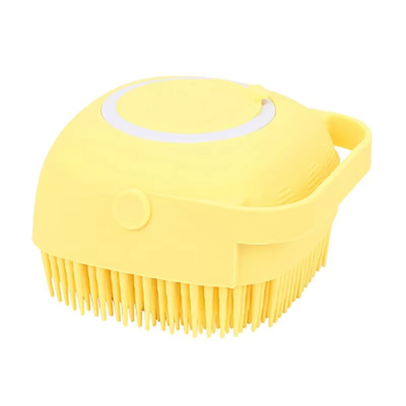 Ultra-Soft Silicone Pet Bath & Massage Brush - Perfect Grooming Tool for Dogs and Cats!