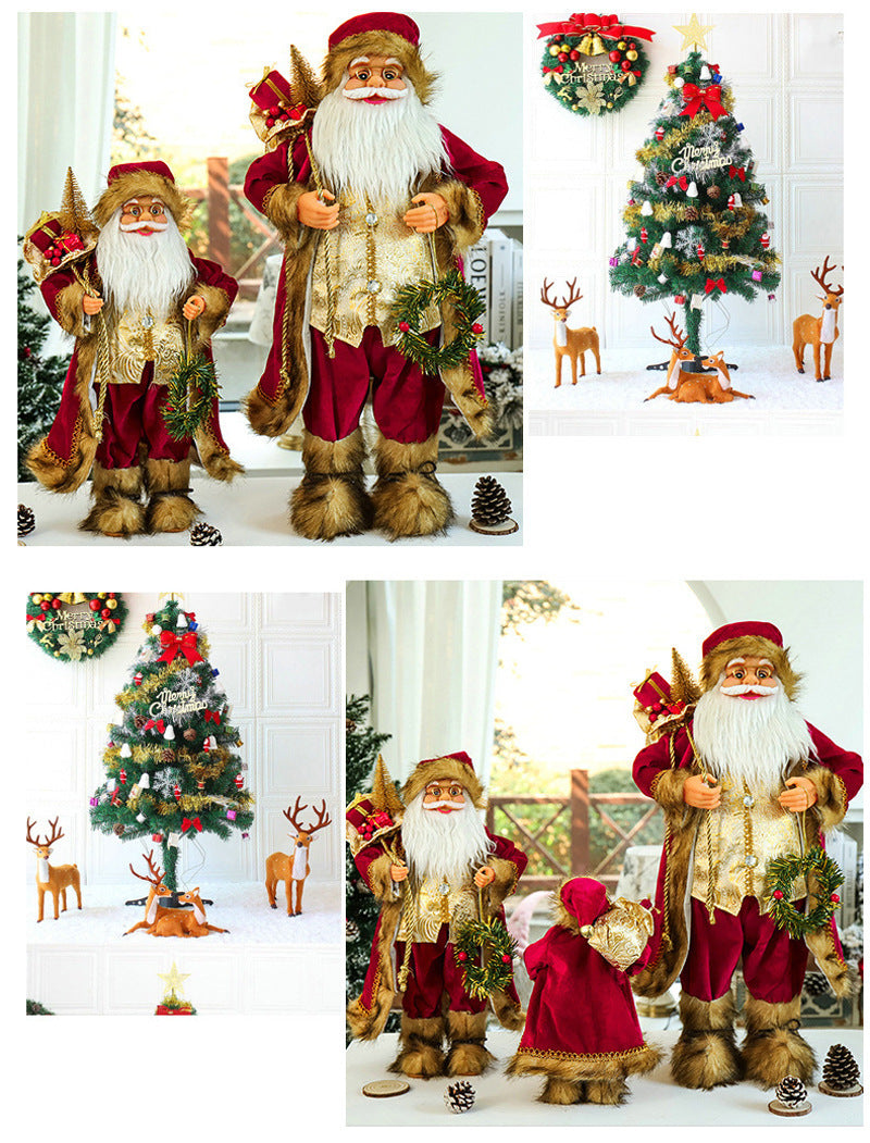 Santa Claus Doll Christmas Tree Decorations Ornaments