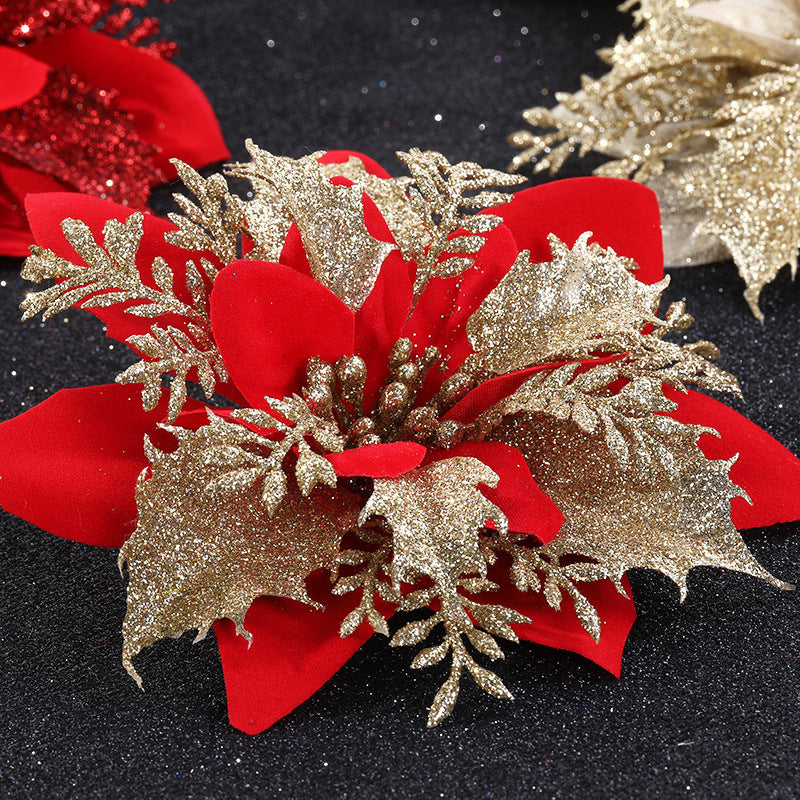 Christmas Ornamental Flower Garland Accessories