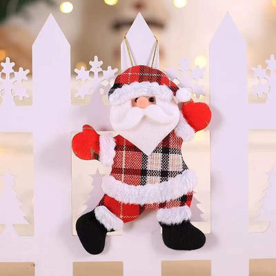 Christmas Tree Accessories Fabric Little Doll Pendant