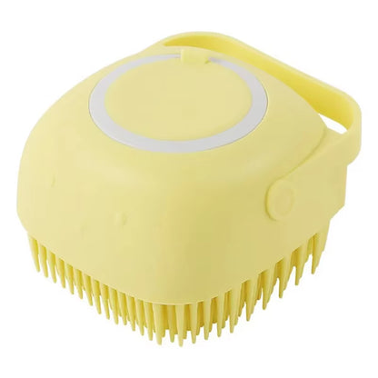 Ultra-Soft Silicone Pet Bath & Massage Brush - Perfect Grooming Tool for Dogs and Cats!
