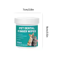 Pet Cleaning Finger Wipes