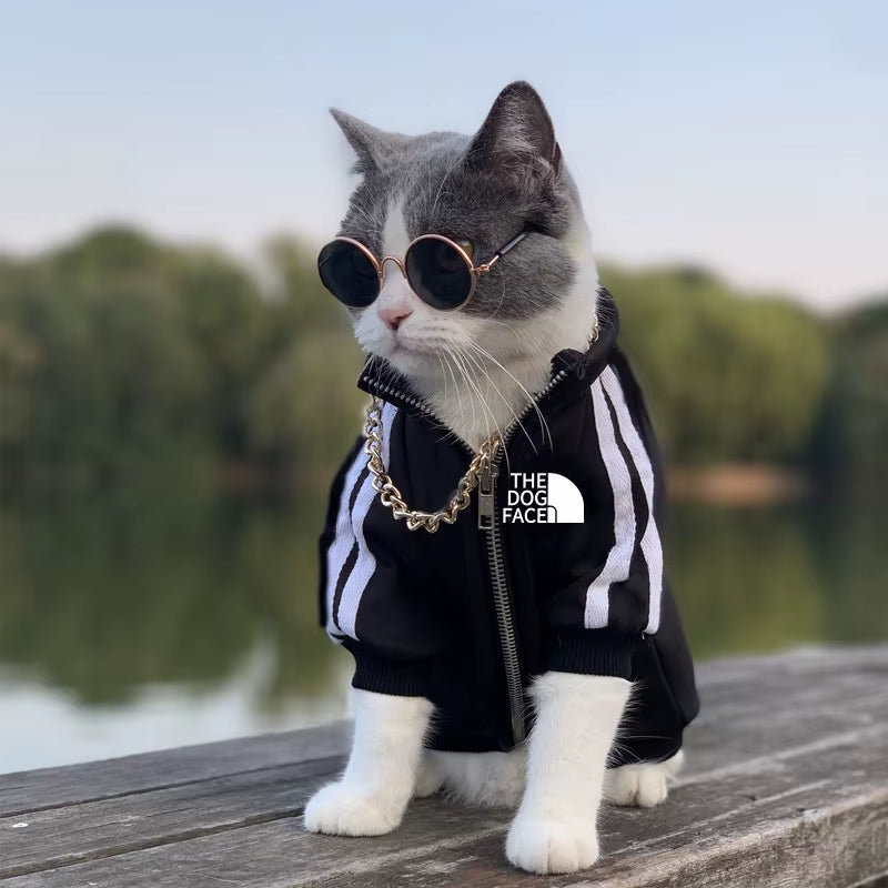 Cozy Winter Hoodies for Dogs - Fleece Sweatshirts for Small, Medium, and Large Breeds